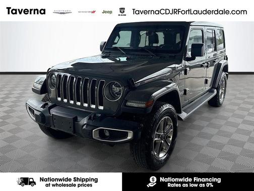 Sting-Gray Clearcoat 2022 Jeep Wrangler Unlimited Sahara