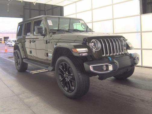 Sarge Green Clearcoat 2023 Jeep Wrangler 4xe Sahara
