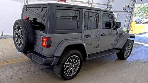 Sting-Gray Clearcoat 2023 Jeep Wrangler 4xe Sahara