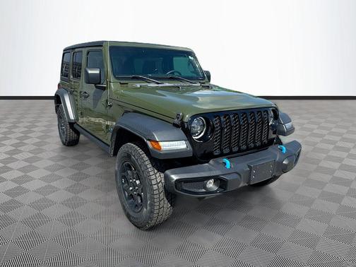 Sarge Green Clearcoat 2023 Jeep Wrangler 4xe Willys