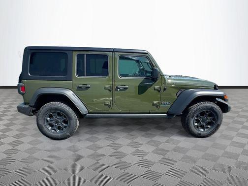 Sarge Green Clearcoat 2023 Jeep Wrangler 4xe Willys