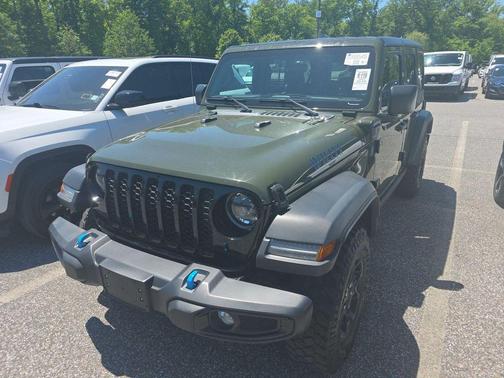 Sarge Green Clearcoat 2023 Jeep Wrangler 4xe Base