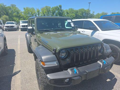 Sarge Green Clearcoat 2023 Jeep Wrangler 4xe Base