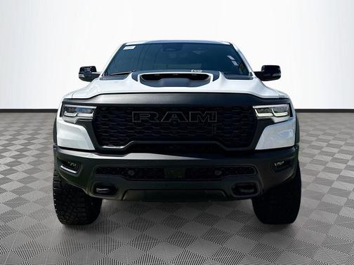 Bright White Clearcoat 2026 RAM 1500 RHO Crew Cab 4x4 5'7' Box