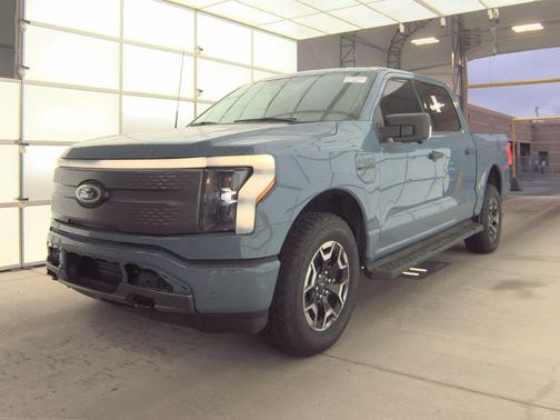 Azure Gray Metallic 2023 Ford F-150 Lightning XLT