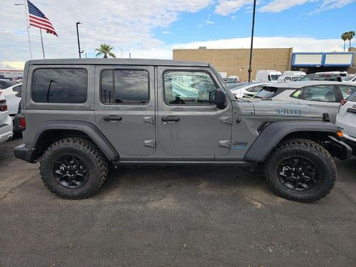 Sting-Gray Clearcoat 2023 Jeep Wrangler 4xe Willys