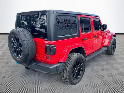 Firecracker Red Clearcoat 2023 Jeep Wrangler 4xe Sahara