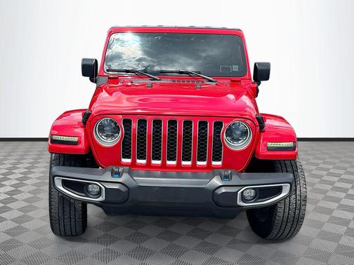 Firecracker Red Clearcoat 2023 Jeep Wrangler 4xe Sahara