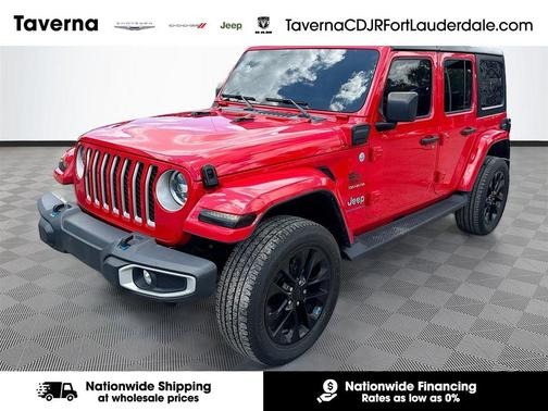 Firecracker Red Clearcoat 2023 Jeep Wrangler 4xe Sahara