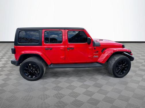Firecracker Red Clearcoat 2023 Jeep Wrangler 4xe Sahara