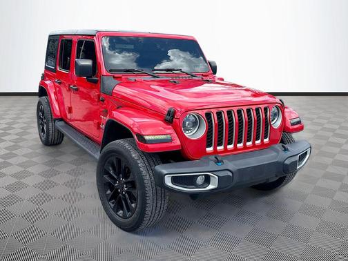 Firecracker Red Clearcoat 2023 Jeep Wrangler 4xe Sahara