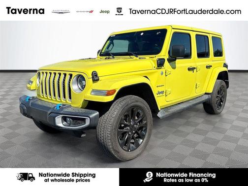 High Velocity Clearcoat 2023 Jeep Wrangler 4xe Sahara