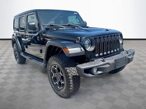 Black Clearcoat 2023 Jeep Wrangler 4xe Rubicon