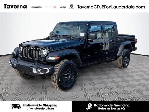Black Clearcoat 2026 Jeep Gladiator Sport