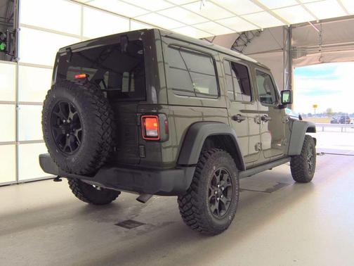 Sarge Green Clearcoat 2021 Jeep Wrangler Willys