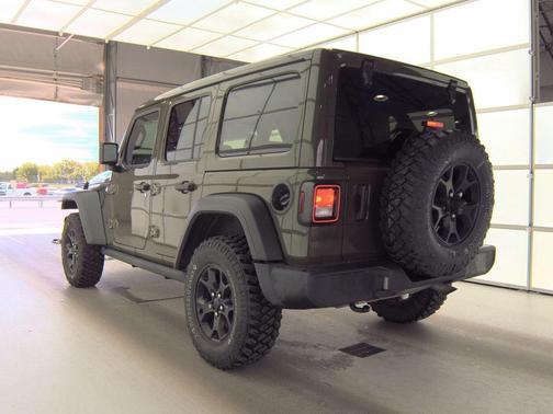 Sarge Green Clearcoat 2021 Jeep Wrangler Willys
