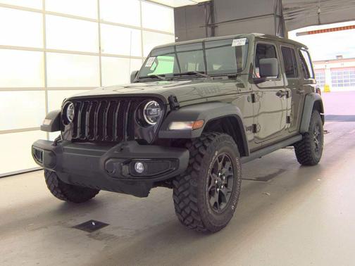 Sarge Green Clearcoat 2021 Jeep Wrangler Willys