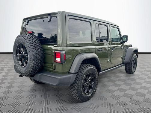 Sarge Green Clearcoat 2021 Jeep Wrangler Willys