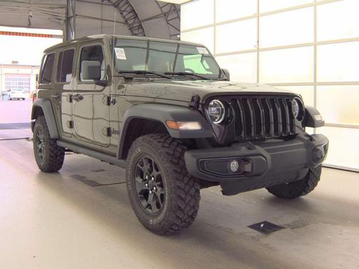 Sarge Green Clearcoat 2021 Jeep Wrangler Willys
