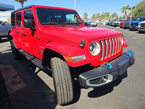 Firecracker Red Clearcoat 2023 Jeep Wrangler 4xe Sahara