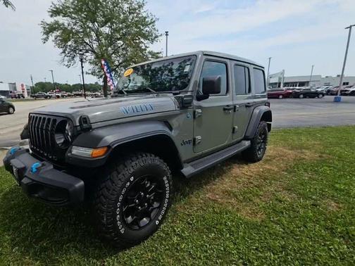 Sting-Gray Clearcoat 2023 Jeep Wrangler 4xe Willys