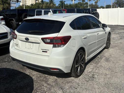 Crystal White Pearl 2021 Subaru Impreza Sport