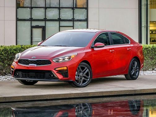 Clear White 2020 Kia Forte GT-Line