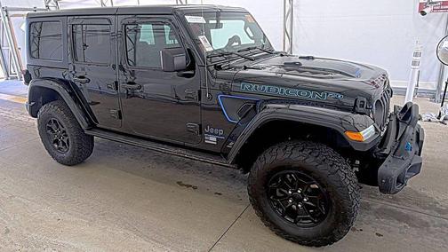 Black Clearcoat 2023 Jeep Wrangler 4xe Rubicon 20th Anniversary
