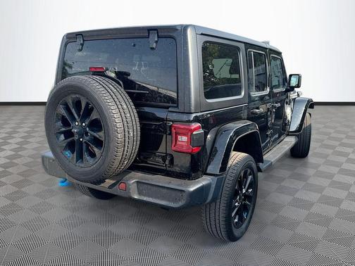 Black Clearcoat 2023 Jeep Wrangler 4xe Sahara