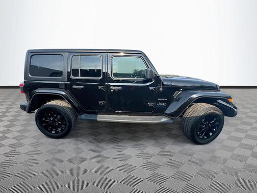 Black Clearcoat 2023 Jeep Wrangler 4xe Sahara