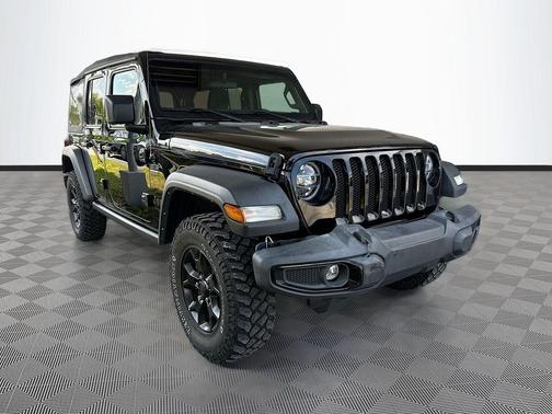 Black Clearcoat 2022 Jeep Wrangler Willys