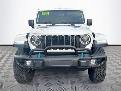 Bright White Clearcoat 2023 Jeep Wrangler 4xe Rubicon 20th Anniversary