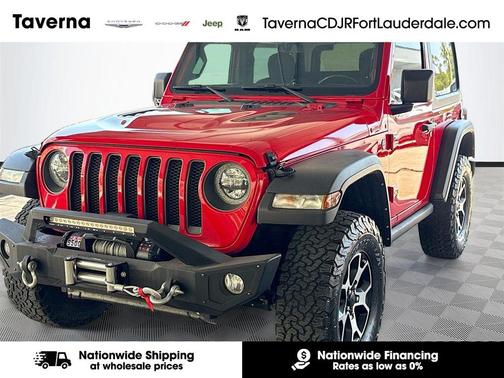 Firecracker Red Clearcoat 2021 Jeep Wrangler Rubicon