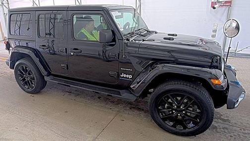 Black Clearcoat 2023 Jeep Wrangler 4xe Sahara