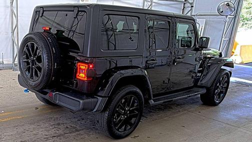 Black Clearcoat 2023 Jeep Wrangler 4xe Sahara