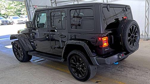 Black Clearcoat 2023 Jeep Wrangler 4xe Sahara
