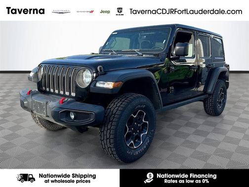 Black Clearcoat 2023 Jeep Wrangler Rubicon