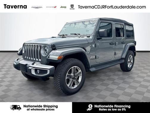 Sting-Gray Clearcoat 2021 Jeep Wrangler Unlimited Sahara