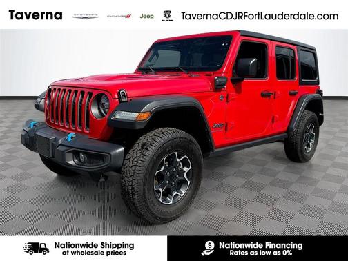 Firecracker Red Clearcoat 2023 Jeep Wrangler 4xe Rubicon