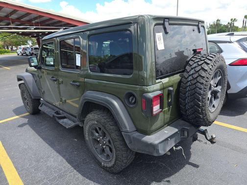 Sarge Green Clearcoat 2021 Jeep Wrangler Willys
