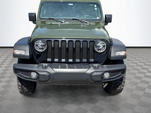 Sarge Green Clearcoat 2021 Jeep Wrangler Willys