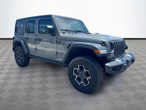 Sting-Gray Clearcoat 2023 Jeep Wrangler 4xe Rubicon