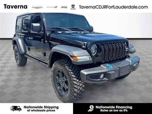 Black Clearcoat 2023 Jeep Wrangler 4xe Base
