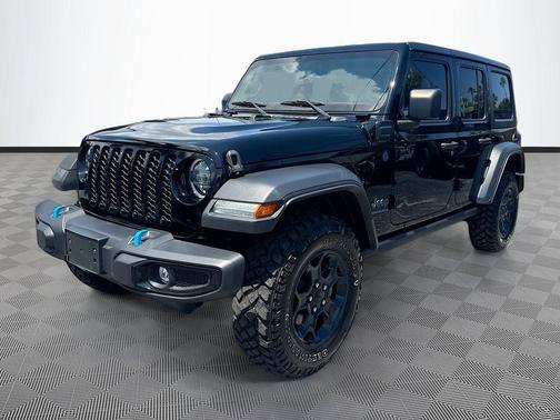 Black Clearcoat 2023 Jeep Wrangler 4xe Base