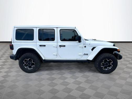Bright White Clearcoat 2023 Jeep Wrangler 4xe Rubicon