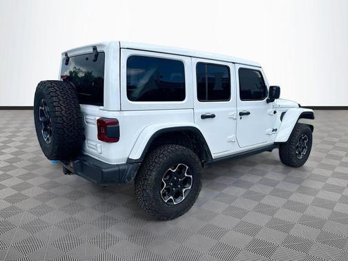Bright White Clearcoat 2023 Jeep Wrangler 4xe Rubicon
