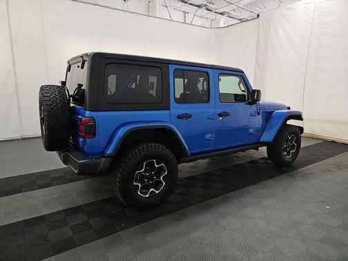 Hydro Blue Pearlcoat 2022 Jeep Wrangler Unlimited 4xe Rubicon