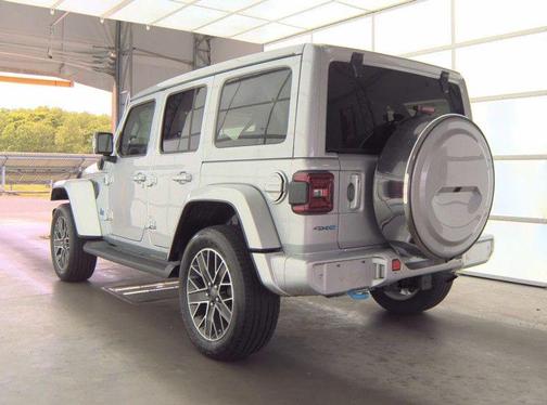 Silver Zynith Clearcoat 2023 Jeep Wrangler 4xe Sahara High Altitude