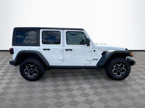 Bright White Clearcoat 2023 Jeep Wrangler 4xe Rubicon
