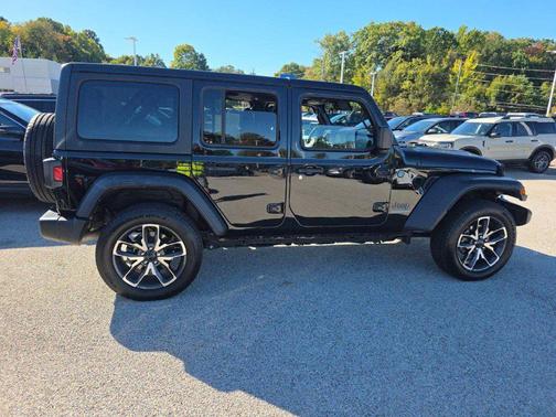 Black Clearcoat 2024 Jeep Wrangler 4xe Sport S